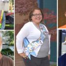 Photo collage of employees retiring in 2017.
