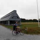 Photo of Morejohn on bike.